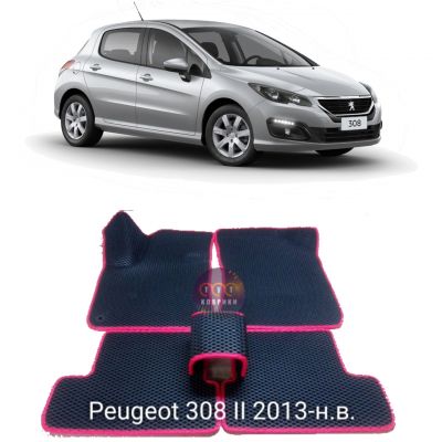Коврики EVA для Peugeot 308 II (2013-н.в.)